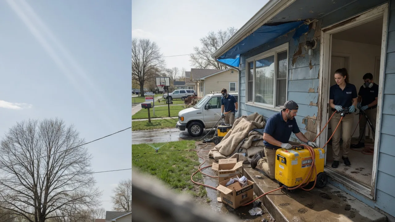 Basement Flood Cleanup in Yorkville, IL near me